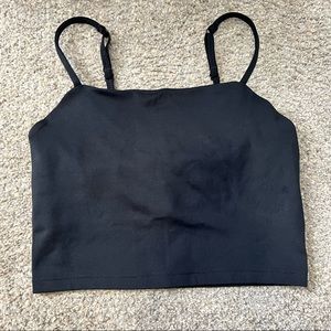 Girlfriend Collective Black Devon Compressive Cami